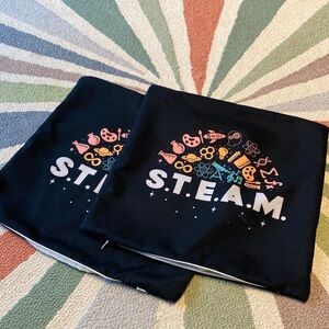 Science & Arts Fans NASA S.T.E.A.M. Pillows